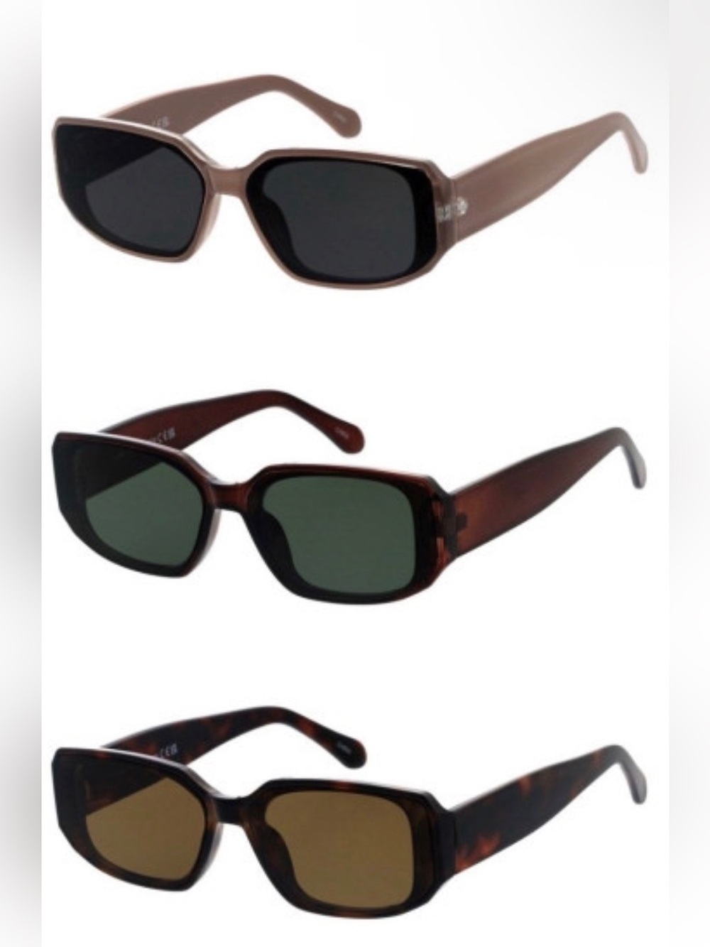 Classic Rectangular Women’s Sunglasses - FALL SUNGLASSES